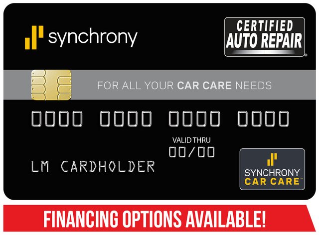 Synchrony Car Care financing options available